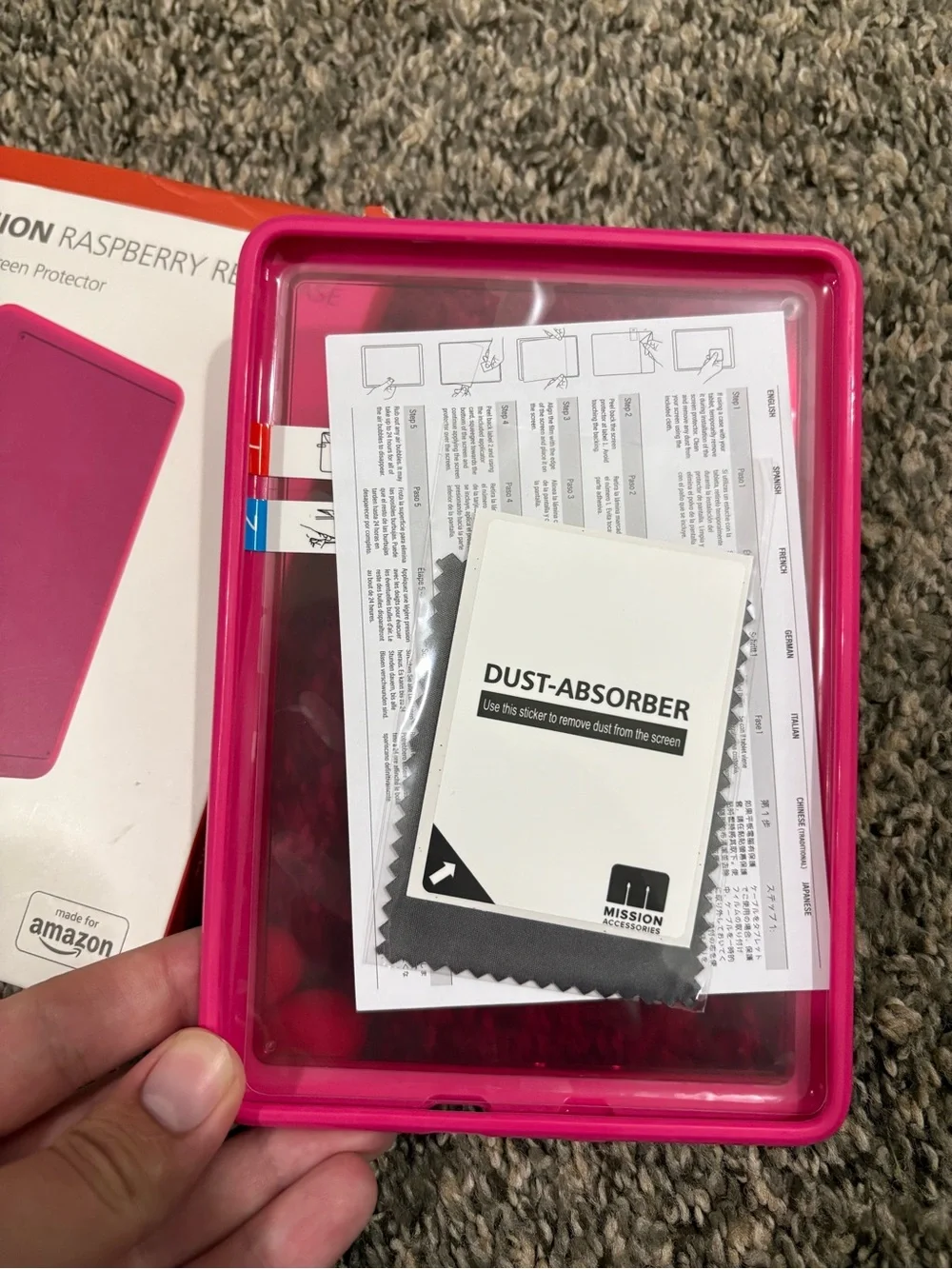 Amazon Mission Raspberry Red Kindle Paperwhite Case